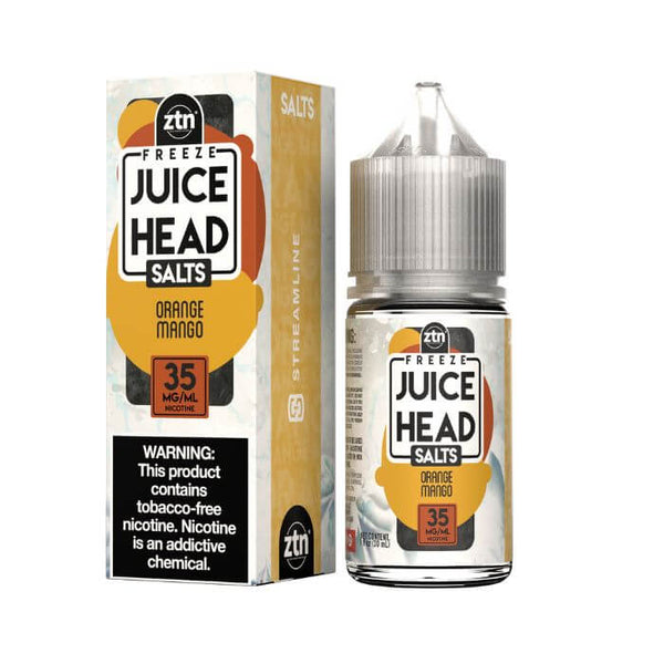 Orange Mango Freeze Tobacco Free Nicotine Salt by Juice Head