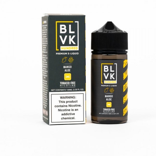 BLVK Hundred Mango Aloe Tobacco Free Nicotine E-liquid