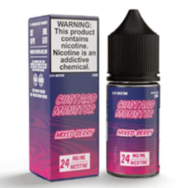 Mixed Berry Ice Tobacco Free Nicotine Salt Juice by Frozen Fruit Monster