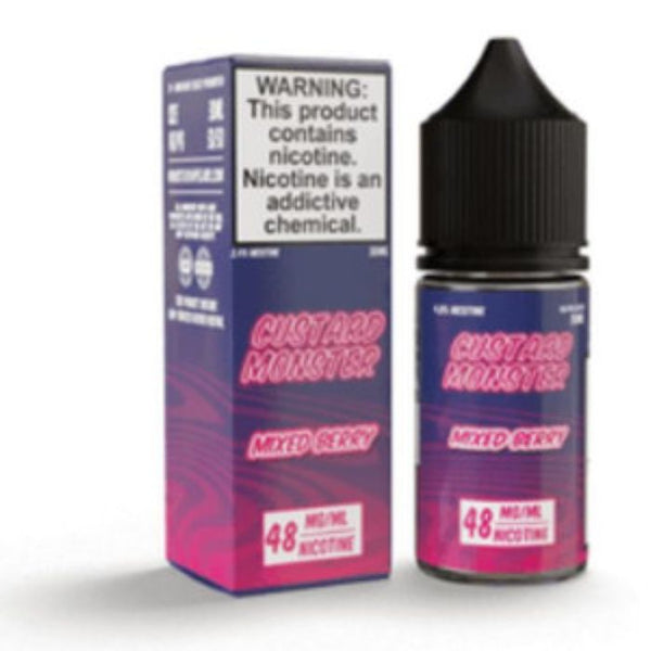 Mixed Berry Ice Tobacco Free Nicotine Salt Juice by Frozen Fruit Monster