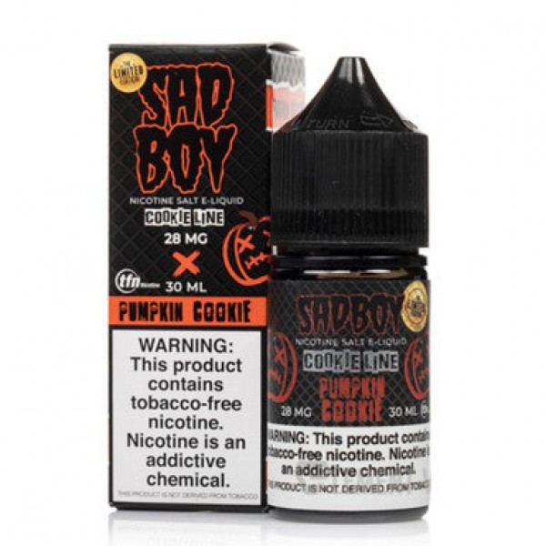 Pumpkin Cookie by SadBoy Nicotine Salt E-Liquid