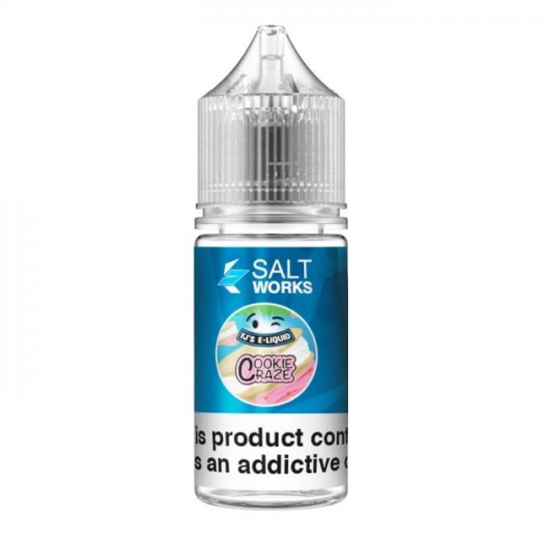 Cookie Craze by Salt Works Nicotine Salt E-Liquid