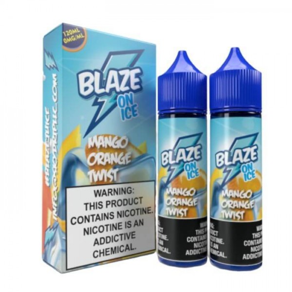 Mango Orange Twist On Ice by Blaze On Ice E-Liquid