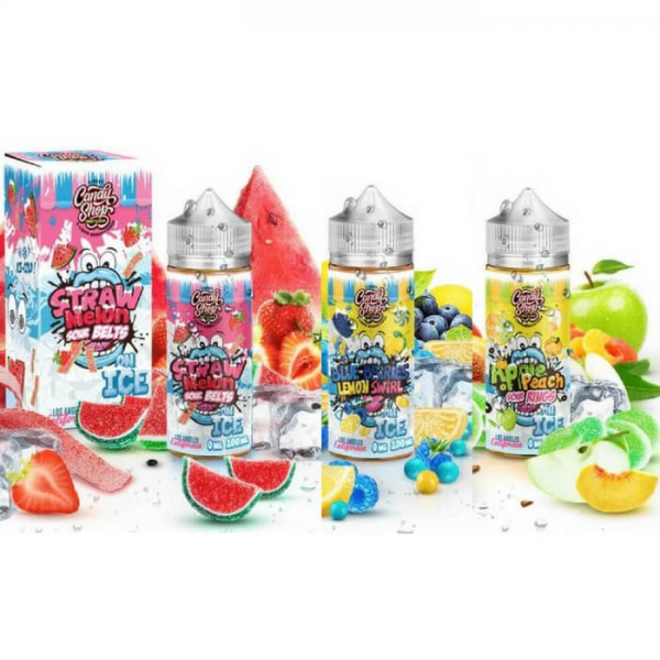 300ml On Ice Bundle by The Candy Shop E-Liquid On Ice