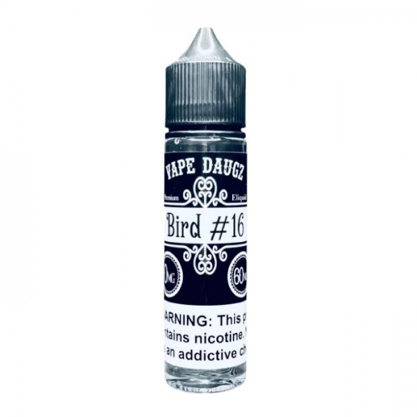 Bird #16 Tobacco Free Nicotine Vape Juice by Vape Daugz