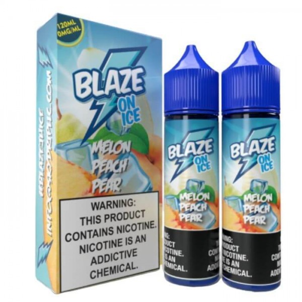 Melon Peach Pear On Ice by Blaze On Ice E-Liquid