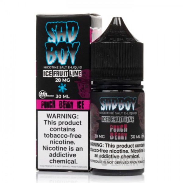 Punch Berry Iced SadBoy Nicotine Salt E-Liquid