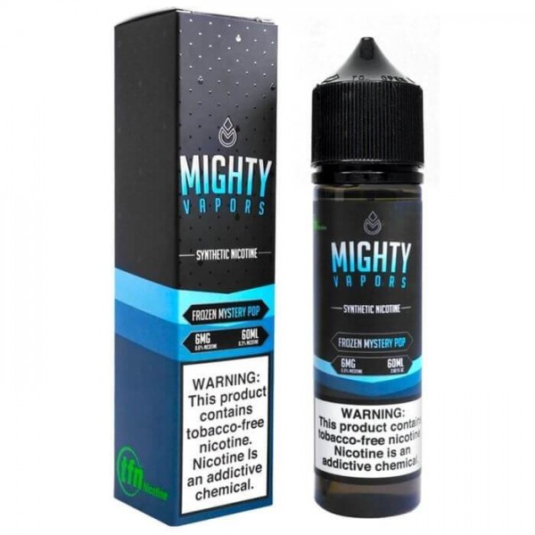 Frozen Mystery Pop Synthetic Nicotine Vape Juice by Mighty Vapors