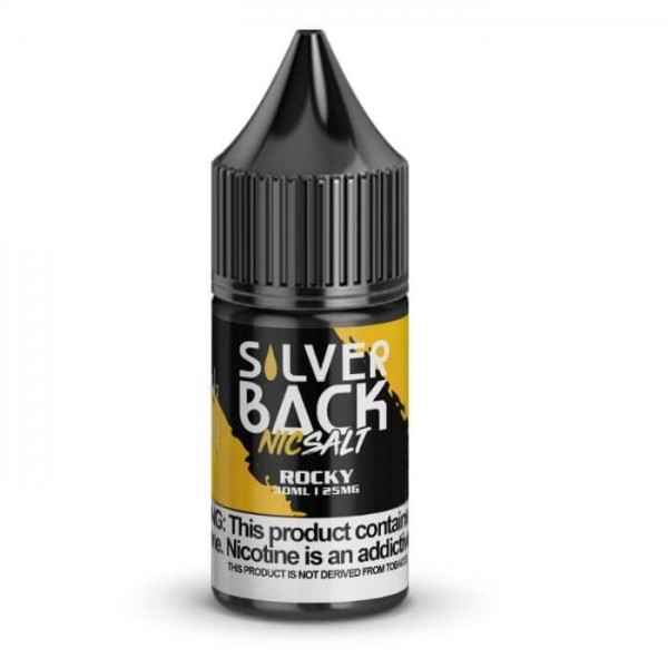 Rocky Tobacco Free Nicotine Salt Juice by Silverback Juice Co