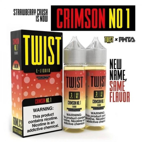 Crimson No. 1 (Strawberry Crush) by Twist E-Liquid