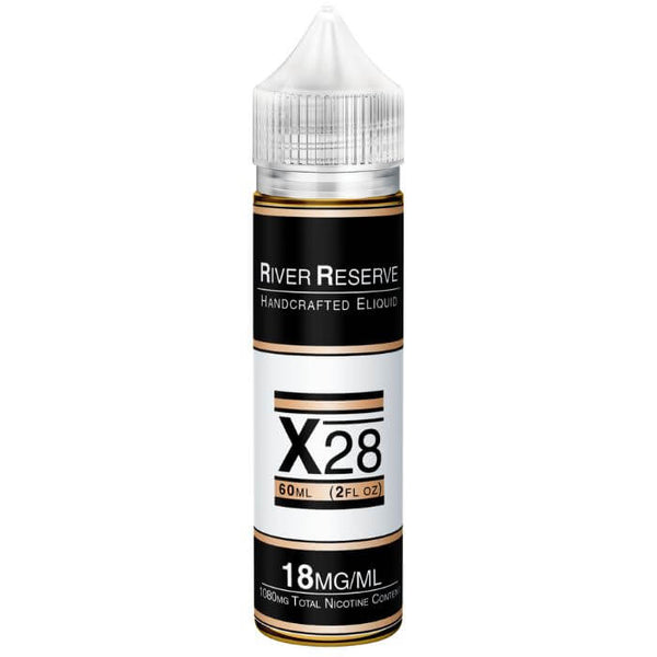Smooth Tobacco X-28 Tobacco Free Nicotine E-liquid by River Reserve