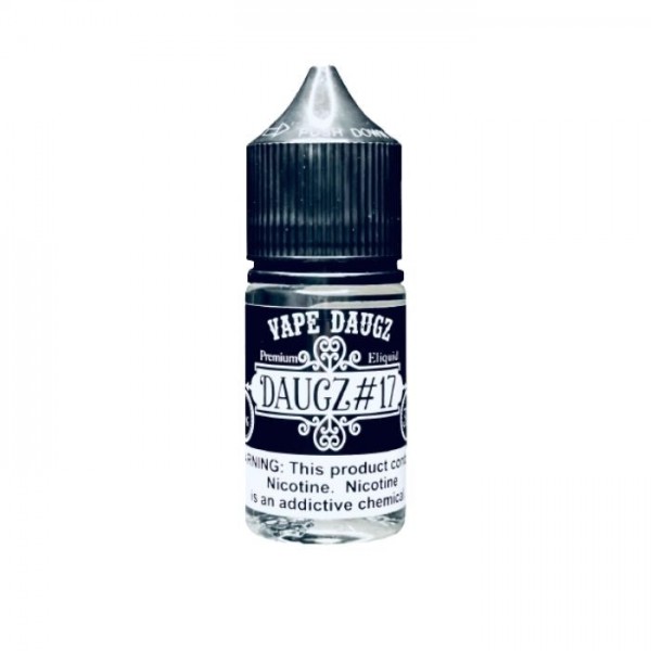 Daugz #17 Tobacco Free Nicotine Salt Juice by Vape Daugz