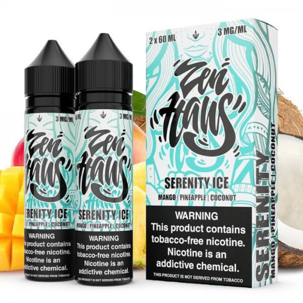 Serenity Ice Tobacco Free Nicotine Vape Juice by Zen Haus