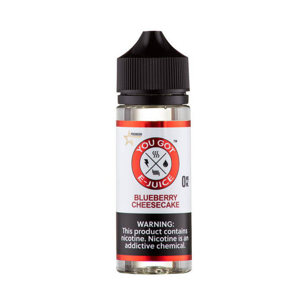 Blueberry Cheesecake Synthetic Nicotine Vape Juice by You Got E-Juice