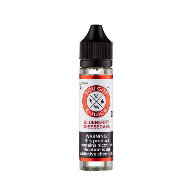 Blueberry Cheesecake Synthetic Nicotine Vape Juice by You Got E-Juice