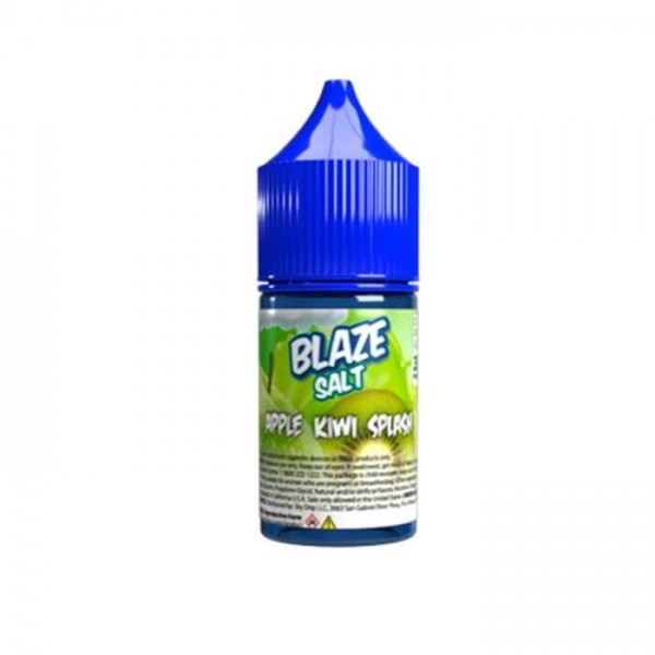 Apple Kiwi Splash Nicotine Salt by Blaze E-Liquid