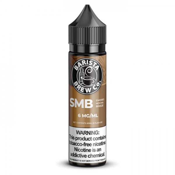 Smores Mocha Breeze Tobacco Free Nicotine Vape Juice by Barista Brew Co