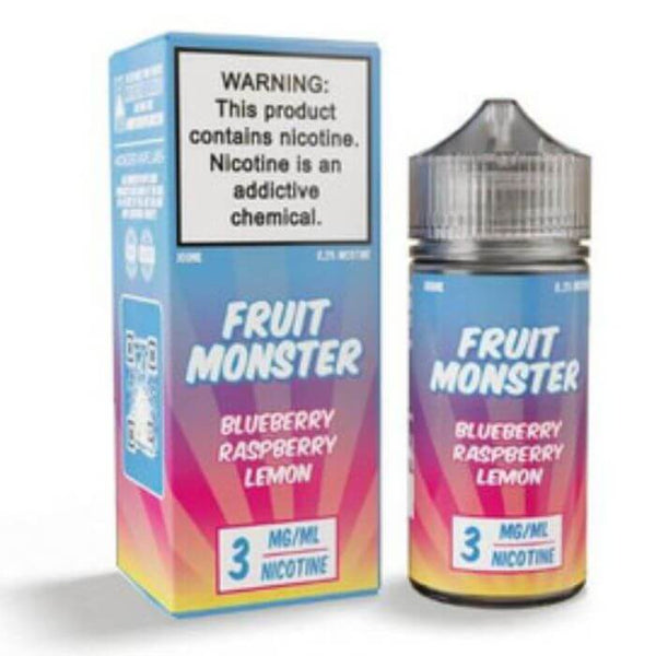 Blueberry Raspberry Lemon Tobacco Free Nicotine Vape Juice by Fruit Monster