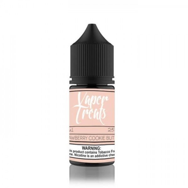 Strawberry Cookie Butter Tobacco Free Nicotine Salt Juice by Vaper Treats