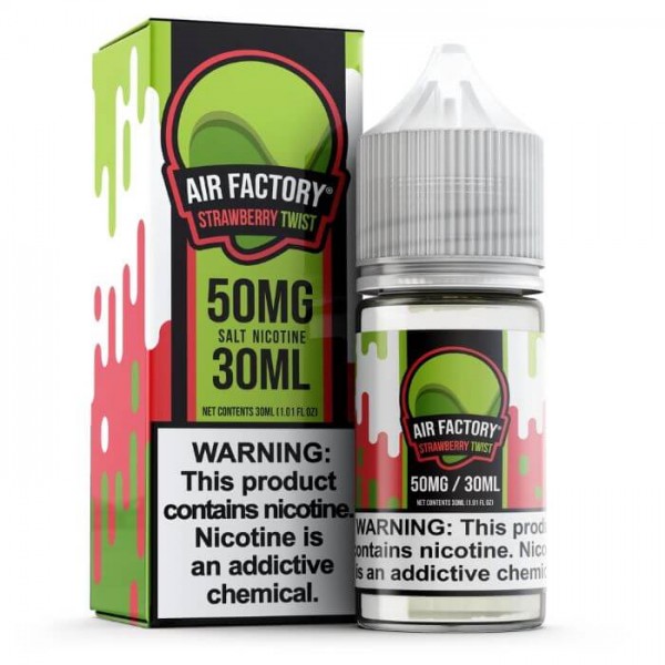 Strawberry Twist Tobacco Free Nicotine Salt by Air Factory