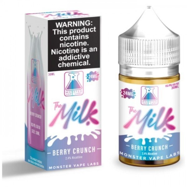 Berry Crunch Tobacco Free Nicotine Salt Juice by The Milk