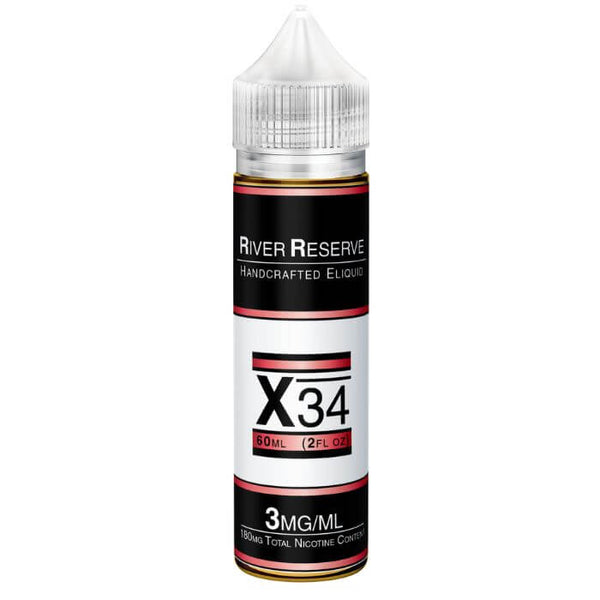 Tigers Blood X-34 Tobacco Free Nicotine E-liquid by River Reserve
