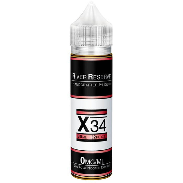 Tigers Blood X-34 Tobacco Free Nicotine E-liquid by River Reserve