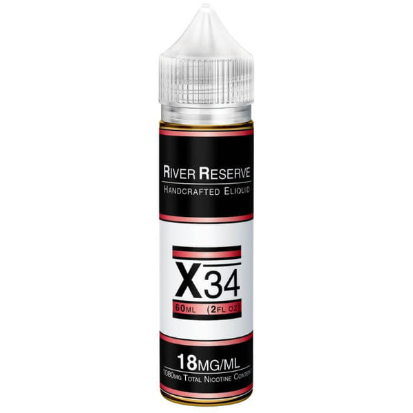 Tigers Blood X-34 Tobacco Free Nicotine E-liquid by River Reserve