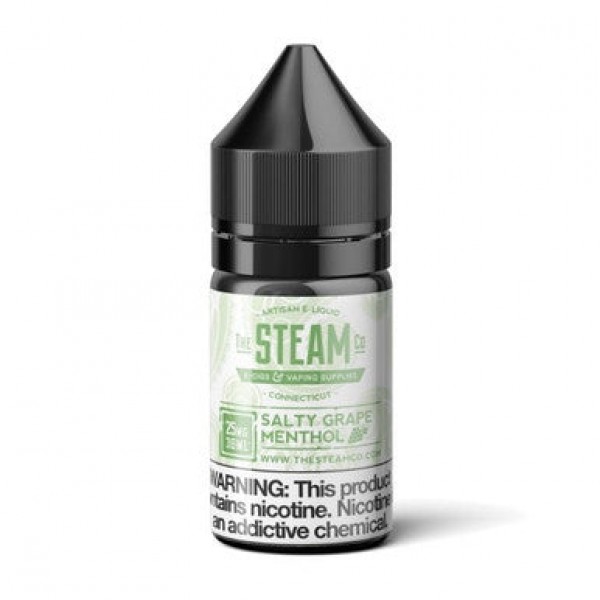 Salty Grape Menthol Nicotine Salt by The Steam Co E-Liquid