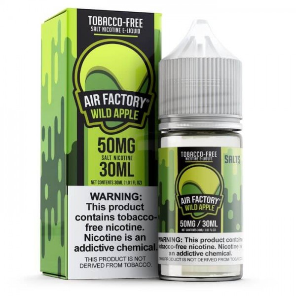 Wild Apple Tobacco Free Nicotine Salt by Air Factory