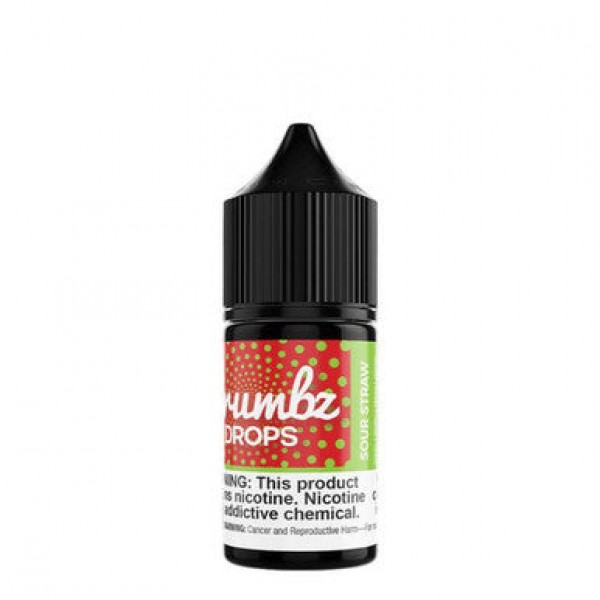 Sour Strawberry Nicotine Salt by Crumbz Vapor