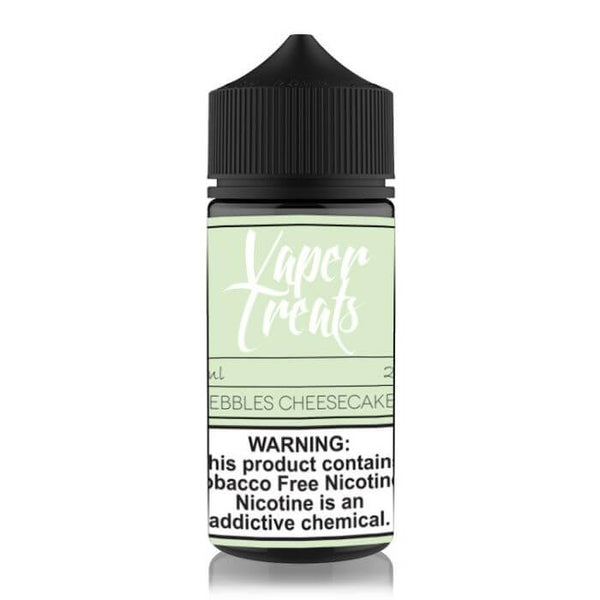 Pebbles Cheesecake Tobacco Free Nicotine Vape Juice by Vaper Treats