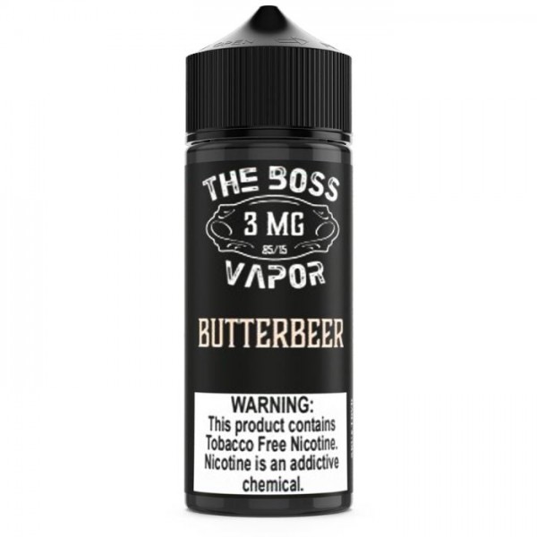 Butterbeer Tobacco Free Nicotine Vape Juice by The Boss Vapor