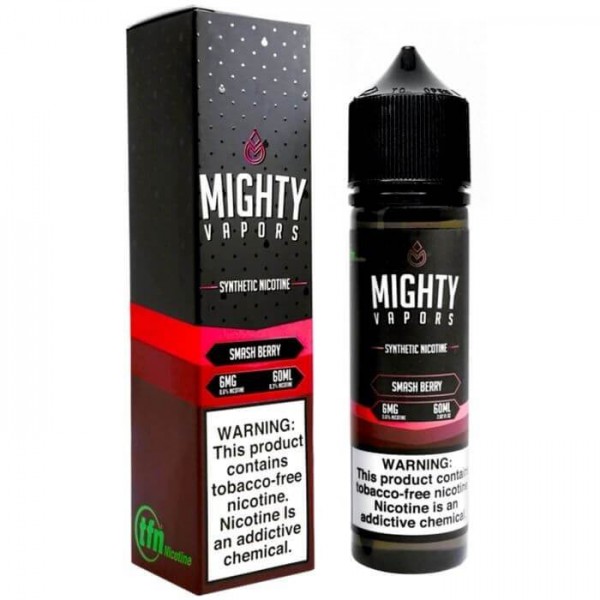 Smash Berry Synthetic Nicotine Vape Juice by Mighty Vapors