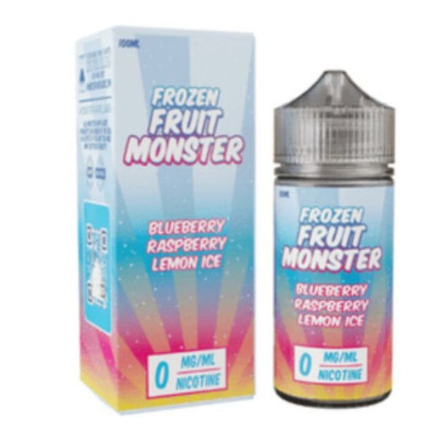 Blueberry Raspberry Lemon Ice Tobacco Free Nicotine Vape Juice by Frozen Fruit Monster