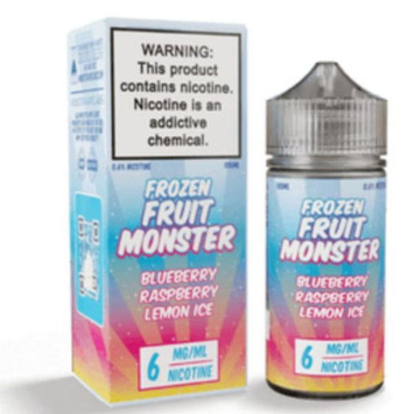 Blueberry Raspberry Lemon Ice Tobacco Free Nicotine Vape Juice by Frozen Fruit Monster