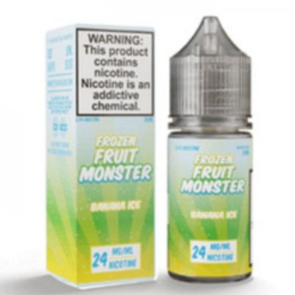 Banana Ice Tobacco Free Nicotine Salt Juice by Frozen Fruit Monster