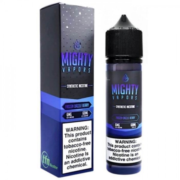 Frozen Dazzle Berry Synthetic Nicotine Vape Juice by Mighty Vapors