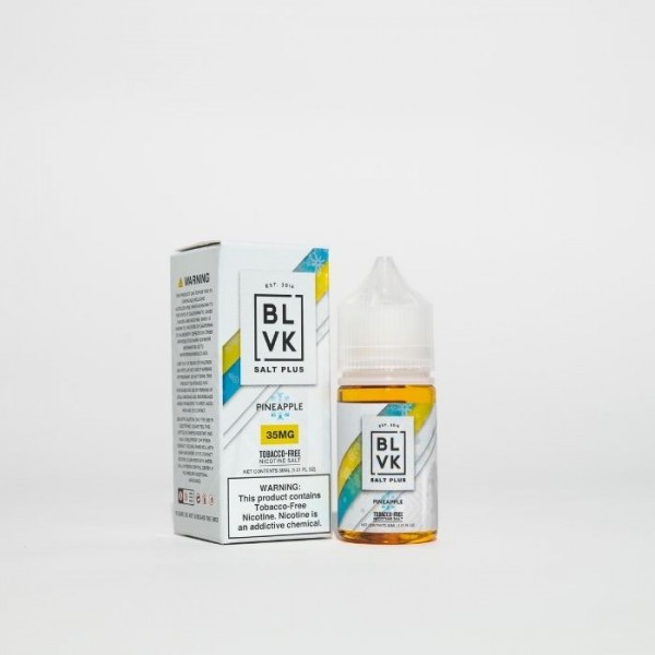 Pineapple Tobacco Free Nicotine Salt Juice by BLVK Salt Plus