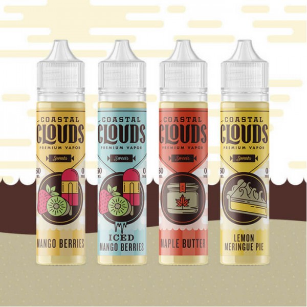 240ml Confections Bundle by Coastal Clouds eJuice