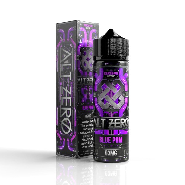 Blue Pom Tobacco Free Nicotine Vape Juice by Alt Zero