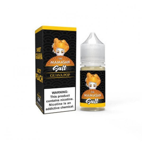 Guava Peach Nicotine Salt Juice by The Mamasan