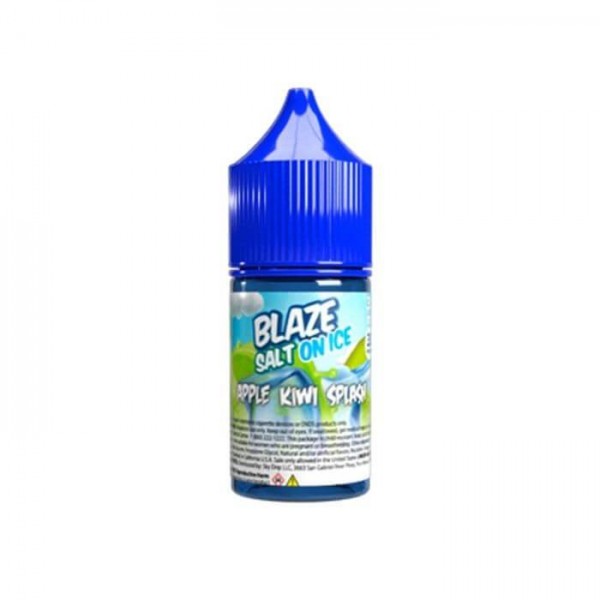 Apple Kiwi Splash Nicotine Salt by Blaze On Ice E-Liquid