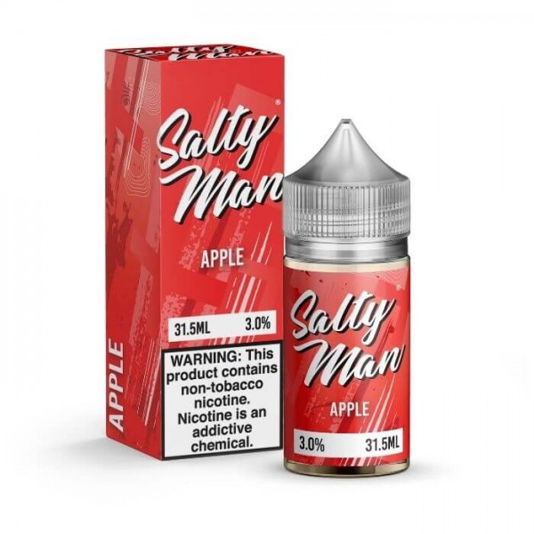 Apple Tobacco Free Nicotine Salt Juice by Salty Man