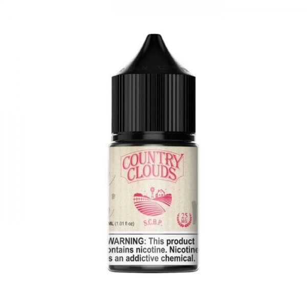Strawberry Corn Bread Puddin’ by Country Clouds Nicotine Salt E-Juice