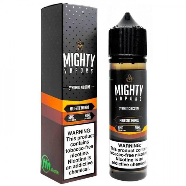 Majestic Mango Synthetic Nicotine Vape Juice by Mighty Vapors