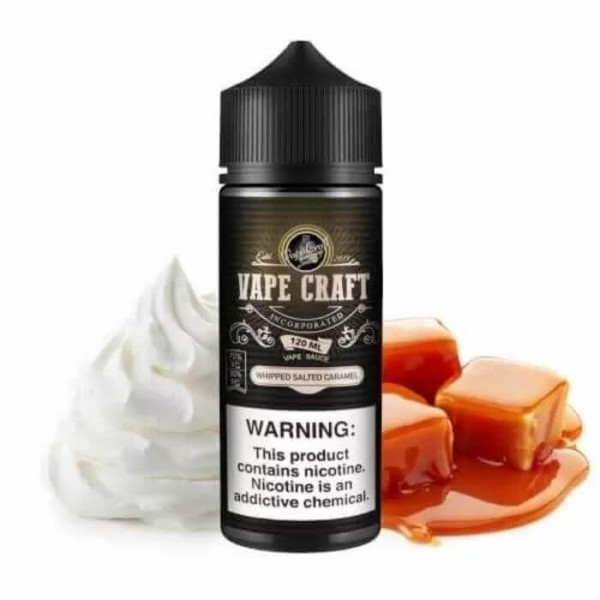 Whipped Salted Caramel Vape Juice by Vape Craft