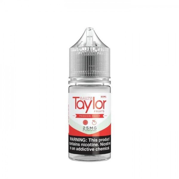 Passion Peach by Taylor Flavors Nicotine Salt E-Liquid