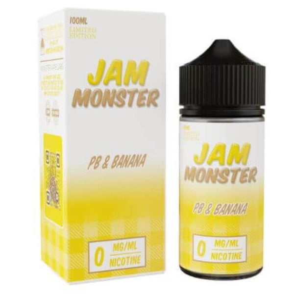 PB & Jam Monster Banana Tobacco Free Nicotine Vape Juice by Jam Monster