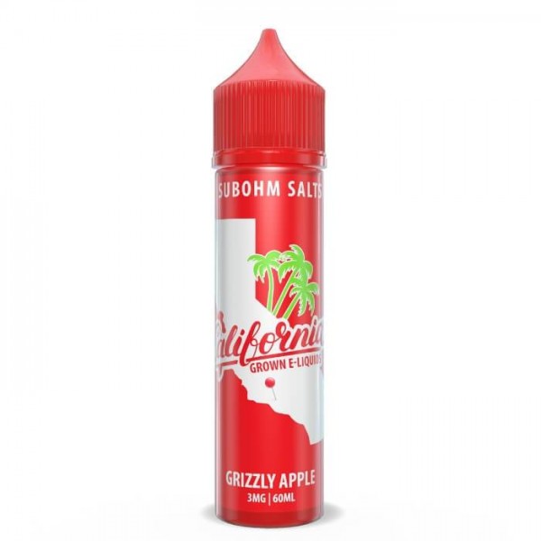 Grizzly Apple by California Grown E-Liquids